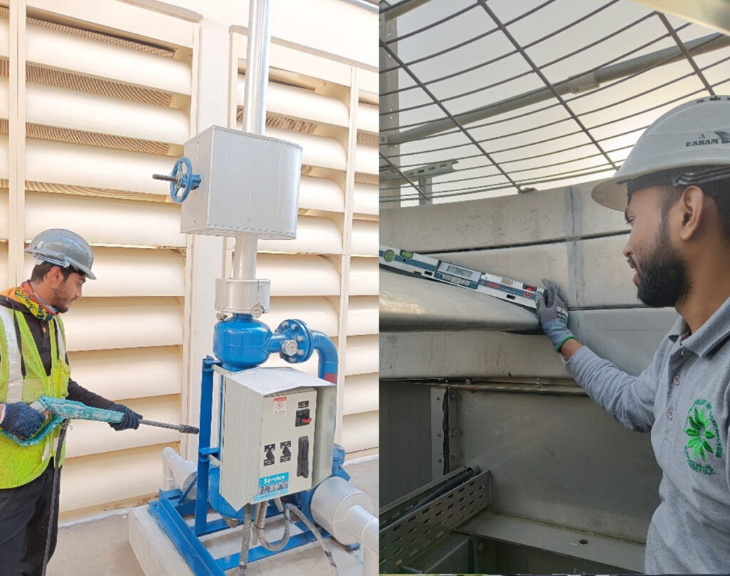 Maintenance of Cooling Tower